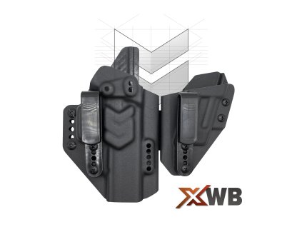 Modulární pouzdro SABRE SYSTEMS XWB GLOCK 17 / 19 se závitem