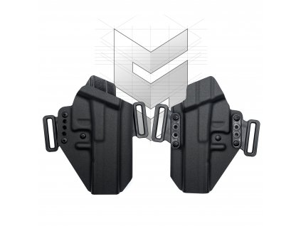 SABRE SYSTEMS OWB Glock 34 / 17 se závitem - vnější kydexové pouzdro