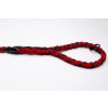 Paracordové vodítko Wilderness heavy čedičová červená 1