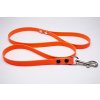 Vodítko hexa 16mm oranžové s poutkem