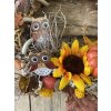 Podzimní věnec se sovičkami