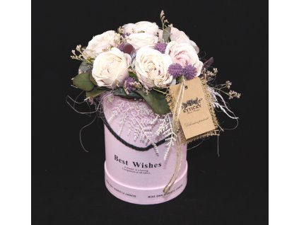 Flower box růžový