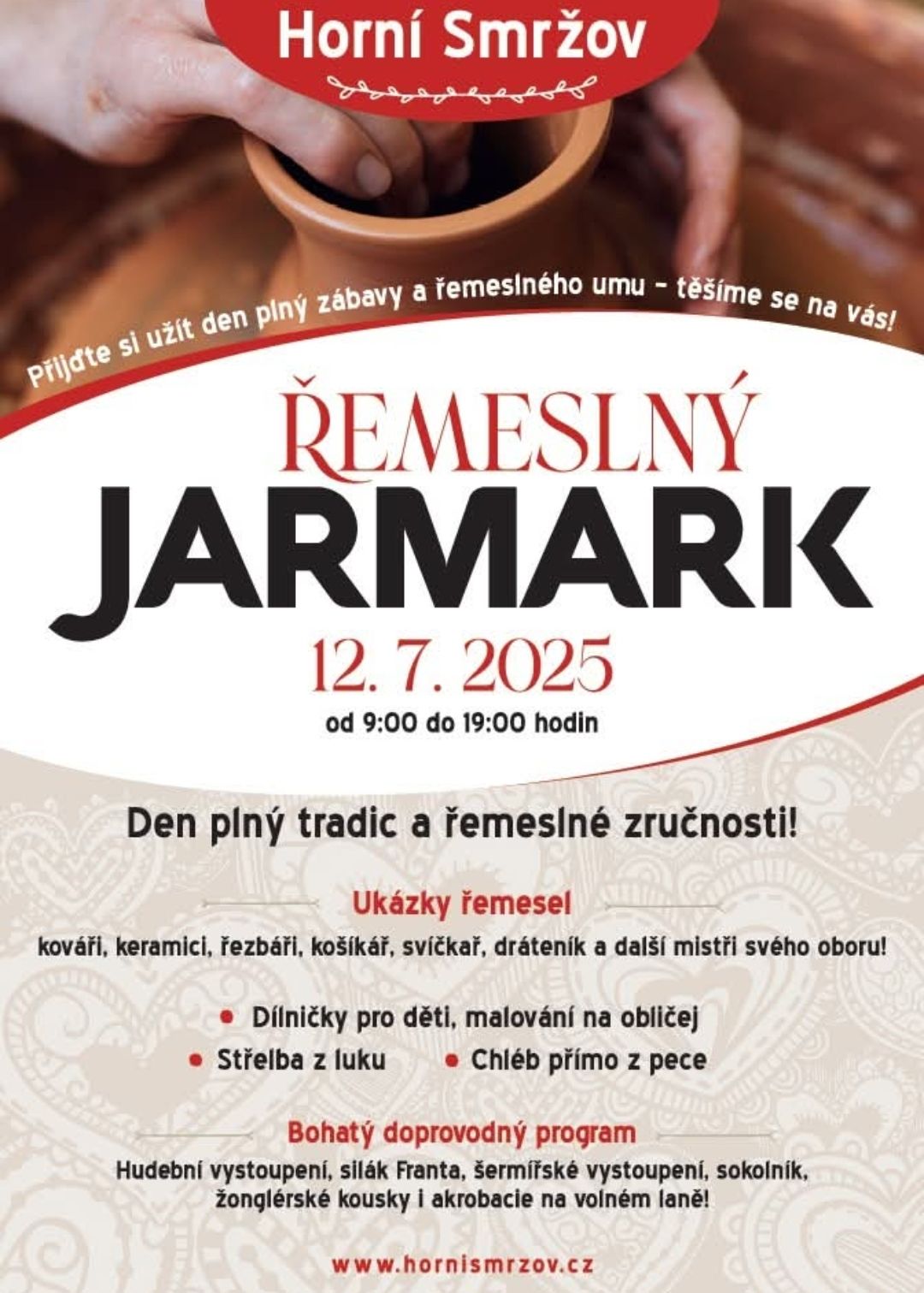 Řemeslný jarmark Horní Smržov