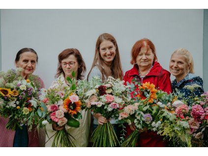 Květinový workshop: květinová vazba