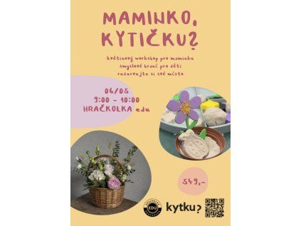 Maminko, kytičku plakát A4
