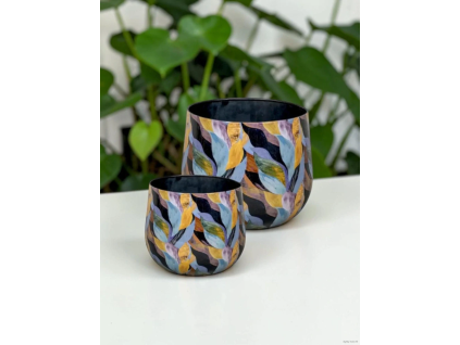 Obal Bombay Blue (Průměr 15 cm)