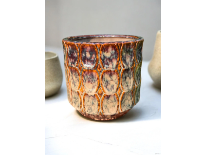 Obal Viva Cylinder Brown (Průměr 12,5 cm)