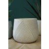 Betonový obal krémový (Průměr 17 cm)