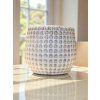 Bubble pot bílý (Průměr 12,5 cm)