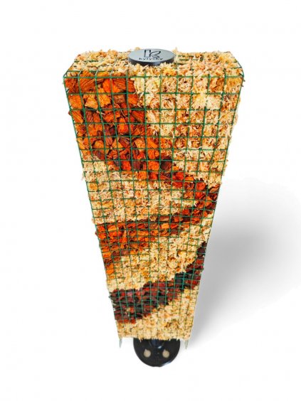 Kytyčka hranatá QUATTRO 14 TOP, 14 x 6 cm s integrovaným stojanem