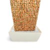 Kytyčka hranatá QUATTRO 20 TOP, 20 x 6 cm s vyměnitelným stojanem