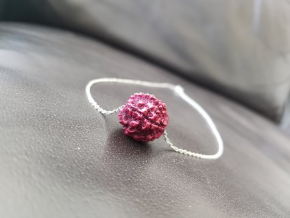 Aghas Unisex náhrdelník ( pravá rudraksha)1