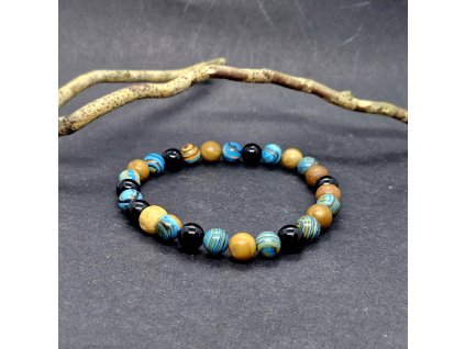 Robin 2 Pánský náramek (minerály)1