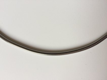 Hadí nerezový řetízek délka 50 cm. průměr 3.2 mm