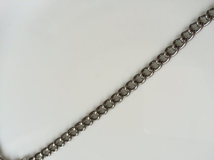 Řetízek z nerezové oceli délka 50 cm. šíře 4.5 mm