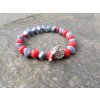 Robinne Náramek (cinnabar, sklo)2