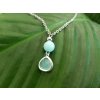 Něha 2 Náhrdelník (chir.ocel, jadeit)1
