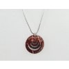 V kruhu Náhrdelník (nerez, kokos)2