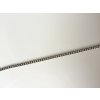 Řetízek z nerezové oceli délka 50 cm. šíře 2 mm