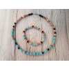 Menko 2 Náhrdelník (Santal,kokos,tyrkys)4