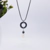 Karin 2 Náhrdelník (hematit, perla, nerez. ocel)1