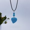 Od srdce Náhrdelník (tyrkys, sklo)2