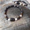 Harmonia Náramek (hematit, perleť, láva..)2
