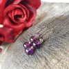 Sirael A Náušnice (ametyst, nerezová ocel)2
