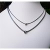 Carolina duo 7 Náhrdelník (nerezová ocel)1