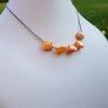 Orange Náhrdelník (nerez. ocel, perleť)4