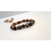 1669 1 wolis pansky naramek lava hematit drevo