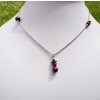 Nella Náhrdelník (granát, nerezová ocel)4