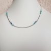Nenna 3 Náhrdelník (ocel, sodalit, perleť)3