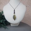 Ynke DU Náhrdelník (Skutečný list, granát)3