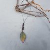 Ynke DU Náhrdelník (Skutečný list, granát)4