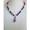 Lumine LU Náhrdelník (ametyst)3
