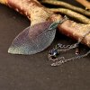 Ynke DF Náhrdelník (přírodní list, ocel)3