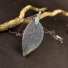 Ynke DF Náhrdelník (přírodní list, ocel)1