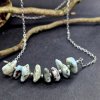 Sonja Náhrdelník (larimar, nerezová ocel)3
