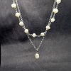 Maria 2 Vrstvený set náhrdelníků (nerez, perly)3