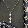 Larisa 2 Náhrdelník (larimar, nerez)4