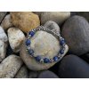 Sasha Unisex náramek (ocel, Lapis lazuli)2