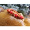 Touha Náramek (rudraksha, cinnabar)1