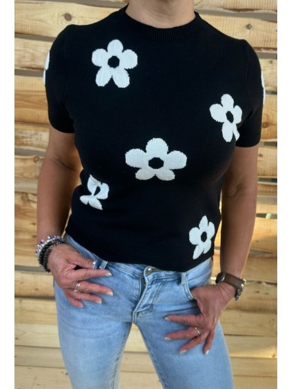 Svetr s krátkým rukávem