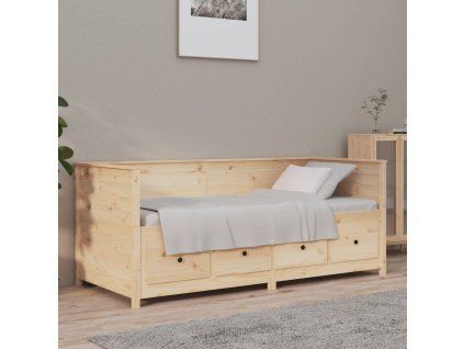 vidaXL Denná posteľ 75x190 cm borovicový masív