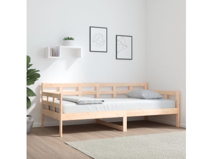 vidaXL Denná posteľ borovicový masív 90x190 cm