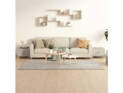 vidaXL Konferenčné stolíky 2 ks betónovo sivé 50x50x40cm kompoz. drevo