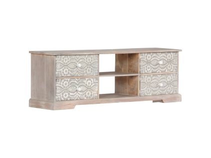 vidaXL TV skrinka z akáciového dreva 120x30x40 cm