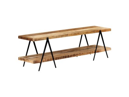 vidaXL TV skrinka 160x40x50 cm masívne mangovníkové drevo