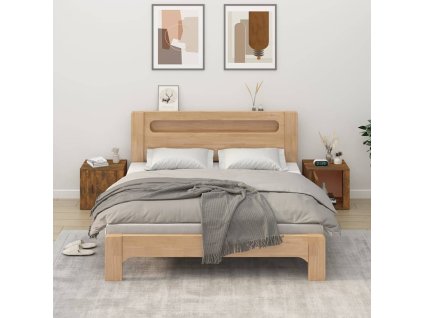 vidaXL Nočné stolíky 2 ks dymový dub 50x39x47 cm
